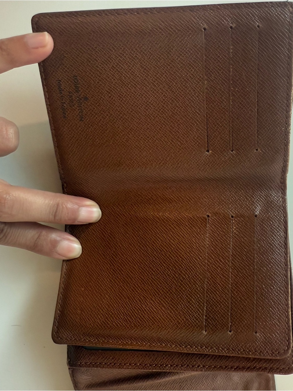 Louis Vuitton Monogram Compact Wallet in Brown with Gold Hardware - Picture 3 of 7